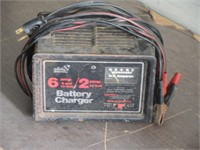 SEARS 6 & 12 VOLT BATTERY CHARGER-WORKS