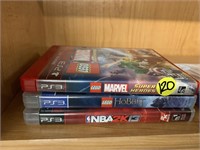 PS3 GAMES-LEGO AND NBA