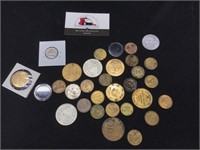 Group of Medals, Tokens, Foreign Coins