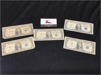 Goupr of 5-1935 Silver Certificates