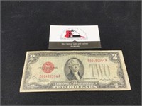 1928 D Red Seal $2