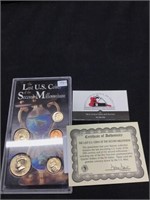 Coin Set Last of 2nd Millenium w/ Certificate