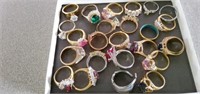 A good number of rings most are marked EDCO