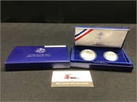 Bill of Rights Two Coin Silver Set