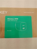 Sealed Aukey Minima 20W USB-C PD charger