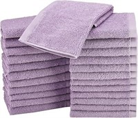 New AmazonBasics Washcloth Face Towels, Pack of