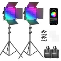 New Neewer 2 Pack- RGB 660 Pro LED Lighting Kit