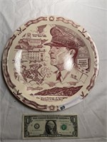Commemorative Douglas MacArthur plate