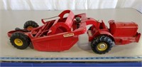Is vintage Earth mover with both model toys and