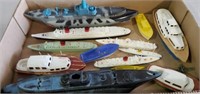 Toy boats and ships