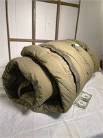 Military down filled sleeping bag