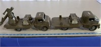 2 Structo USA missile launcher trucks - One is