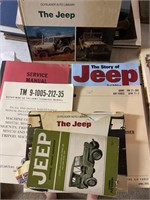 Lot of Jeep books