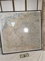 Two Sided silk evasion Map 29”x29”
France,
