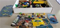 Legos and lego figures and other miscellaneous