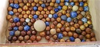Vintage clay marbles