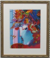 Blushing Beauty Giclee By Peter Max