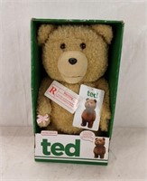 15" TALKING TED BEAR - CONTAINS UNSUITABLE