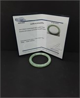 9.50mm ROUND SHAPED TYPE 2 JADEITE BANGLE