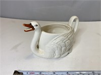 Vtg Ceramic Swan Creamer