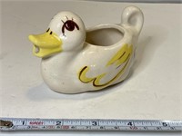 Vtg Ceramic Duck Creamer