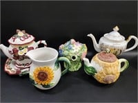 Group of Teapots +