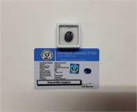 NATURAL BLUE SAPPHIRE - WITH COA CARD