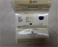 NATURAL SAPPHIRE - WITH COA CARD