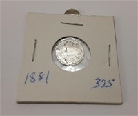 1881 SILVER CANADIAN COIN RARE