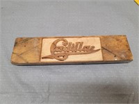 Original Piece of 1st Cadillac Factory