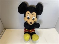 Vtg Mickey Mouse Plush