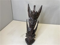Hand Carved Wooden Male Fertility Totem