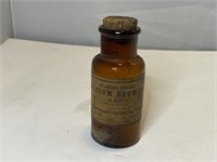 Anique Calcium Bromide Medicine Bottle