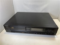 Sony CDP-255 CD Player  Untested, No Cables