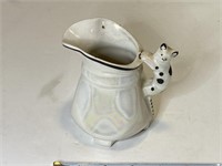 Vtg Porcelain Cat Creamer