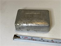 Aluminum Soap Travel Container