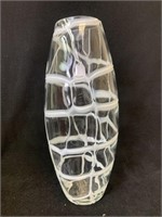 Made in Italy Vietri Mouth Blown Glass Vase