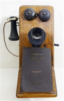 Atq Kellogg Wall Telephone & Phone Mgrs Handbook