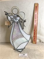 Large Stained Glass Angel