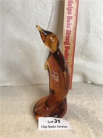 Handblown Viking Glass Peguin Figurine