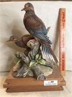 Mourning Doves by Andrea Porcelain Bird Figurine