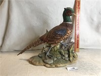 Ring-Necked Pheasant  by Andrea Porcelain Bird Fi