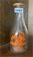 Vintage Jerry Oven Golden Guernsey Milk Bottle