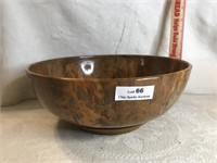 Vintage Plastic Melmac Style Burle Wood Bowl