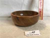 Vintage Monkey-Pod Type Wooden Bowl