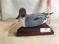 Jules Bouillet Pintail Duck Decoy with Base