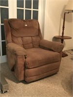 Modern Microplush Recliner See Pics for Wear