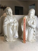 Large Mary & Joseph Figures Atlantic Mold