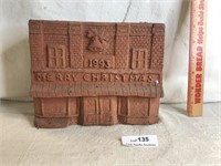 1993 Christmas Building Front - Brick