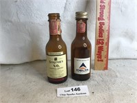 1967 Delta Airlines Seagrams Passenger Bottles